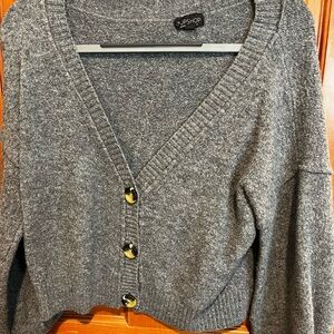 Topshop Women's Grey Sweater